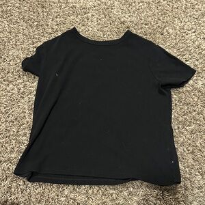 No Boundaries Black Crew Neck Tee